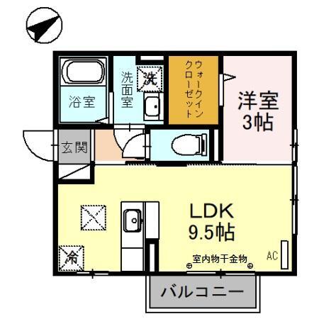 メゾン・ローゼの間取り