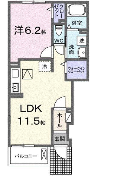 ショコラの間取り