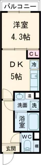 Jブラン関町の間取り写真