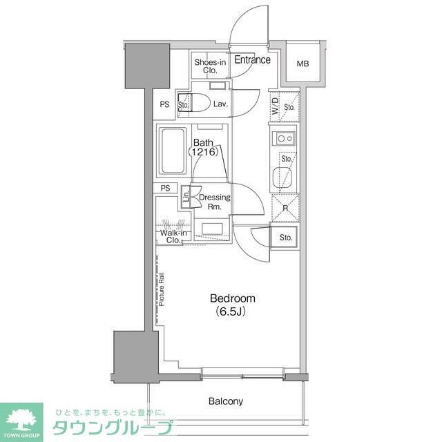 ザ・パークハビオ目黒桜邸の間取り