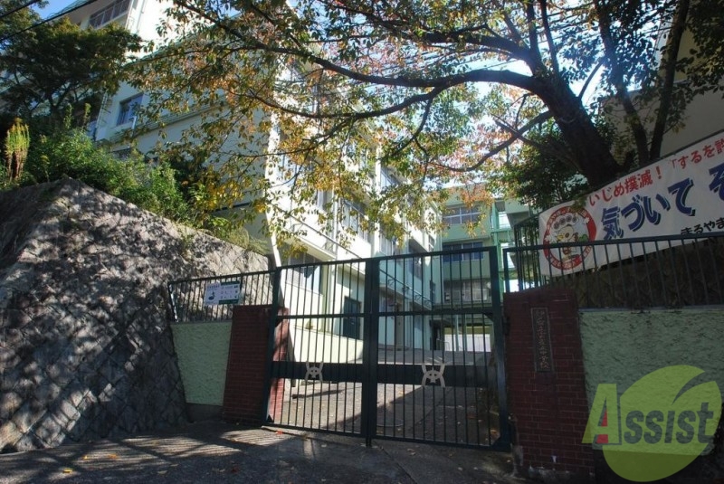 中学校　神戸市立雲雀丘中学校（中学校）まで289m