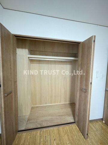 収納　十分な収納スペースがあります