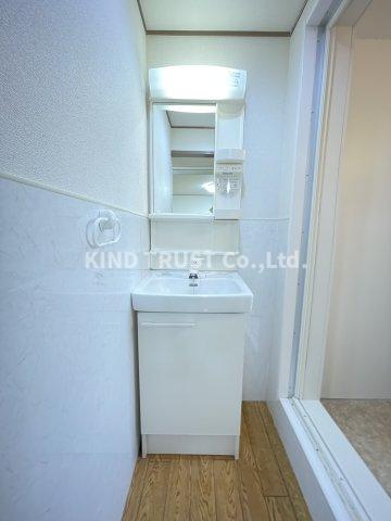 洗面設備　洗面所です