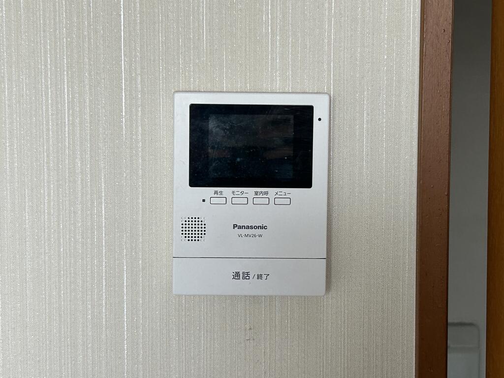 セキュリティ　録画機能付きモニタフォン