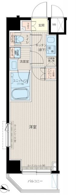 ルーブル中板橋六番館の間取り写真