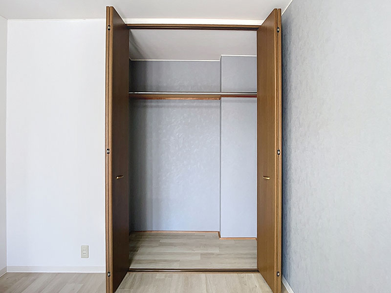 収納　※内観写真は別号室のものです。