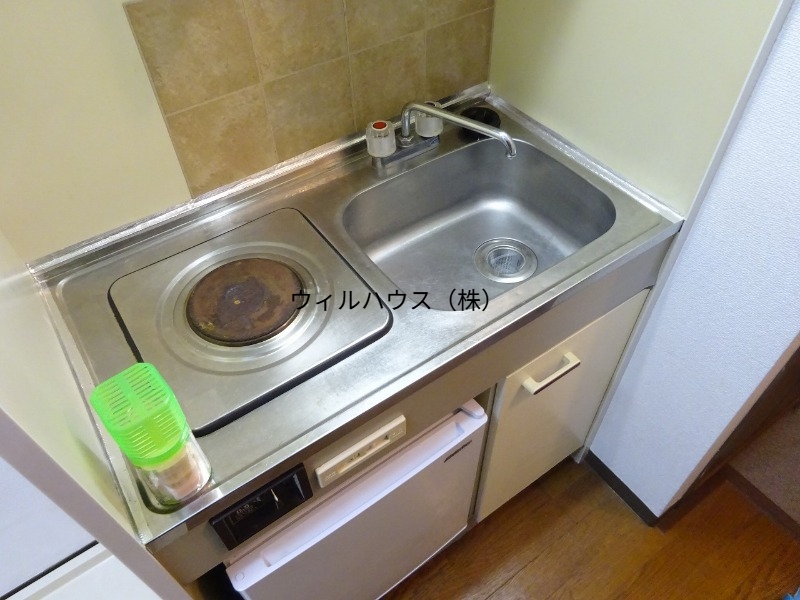 キッチン　１口コンロ！