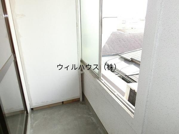 バルコニー　明るいです！