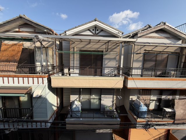 眺望　東向きです