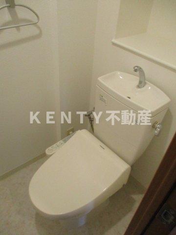 トイレ　トイレもきれいです