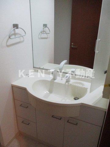 洗面設備　洗面所です