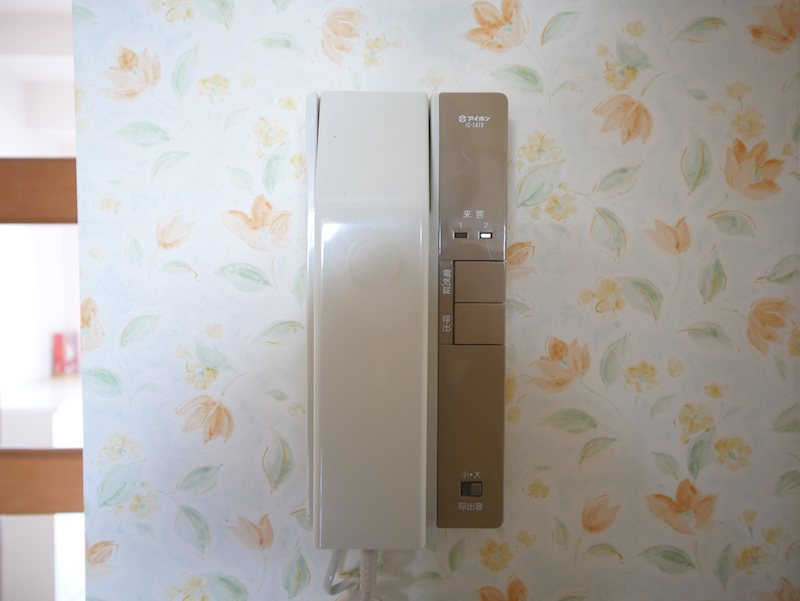 セキュリティ　TVドアホン新設予定