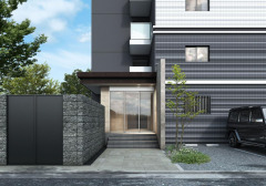 エントランス　落ち着いたエントランスです