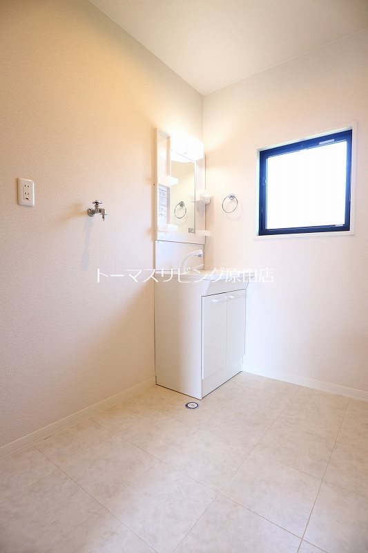 洗面設備　201号室写真