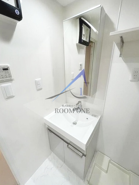 洗面設備　洗面台です。