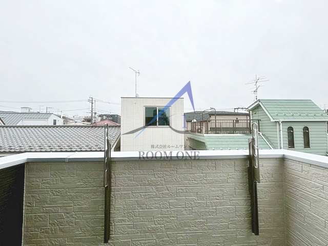 バルコニー　眺望です。