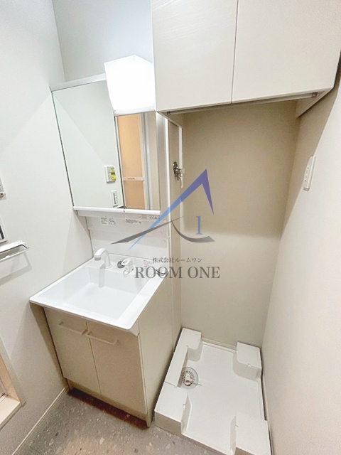 洗面設備　洗面台です。