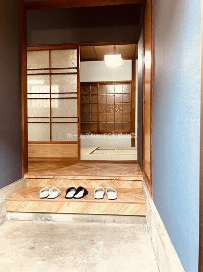 塩屋5丁目長屋の玄関写真
