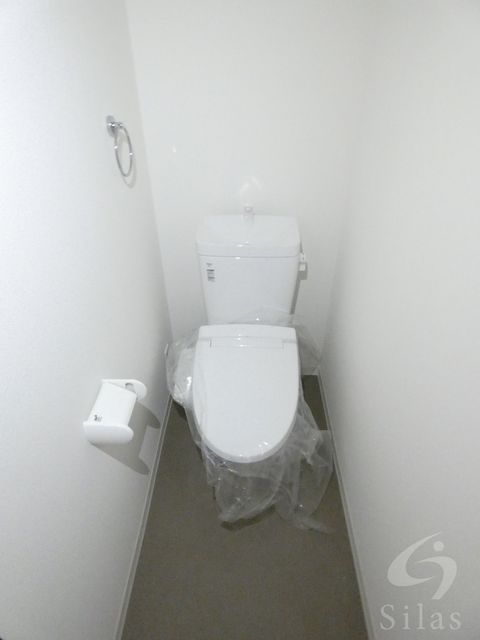 トイレ　建築中