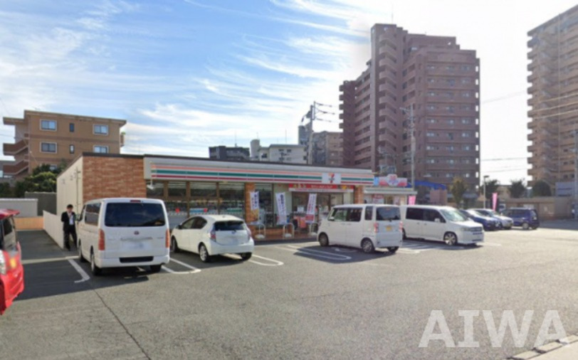 コンビニ　セブンイレブン 熊本九品寺6丁目店（コンビニ）まで194m