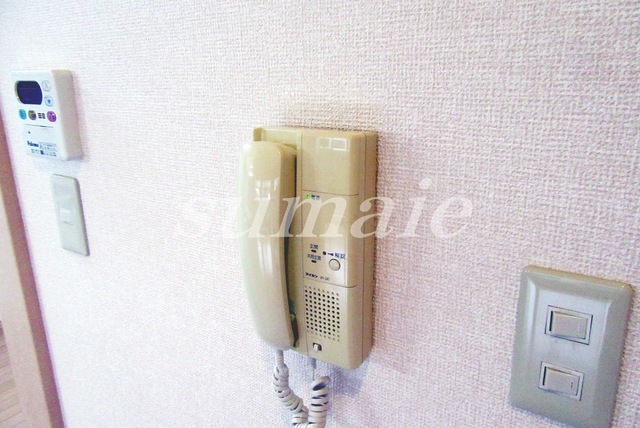 セキュリティ　インターホンです