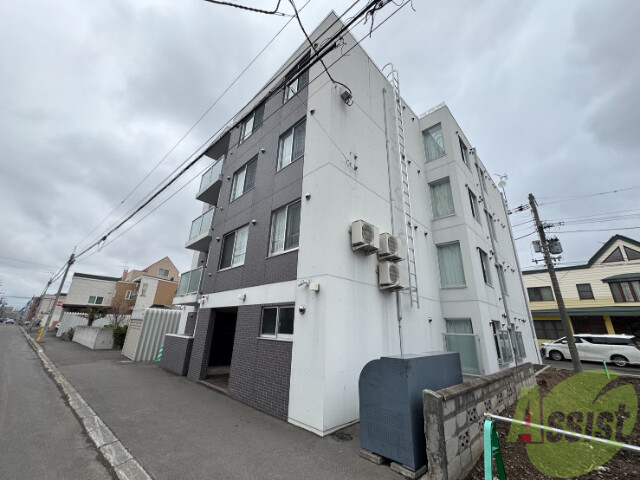 建物外観　札幌市北区北４０条西「カーサフォレスト麻生」