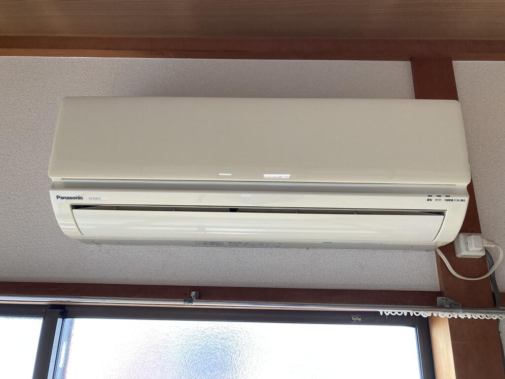 その他設備　エアコン付き。比較的新しいのが嬉しいです。
