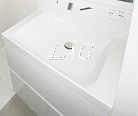 洗面設備　洗面台です。