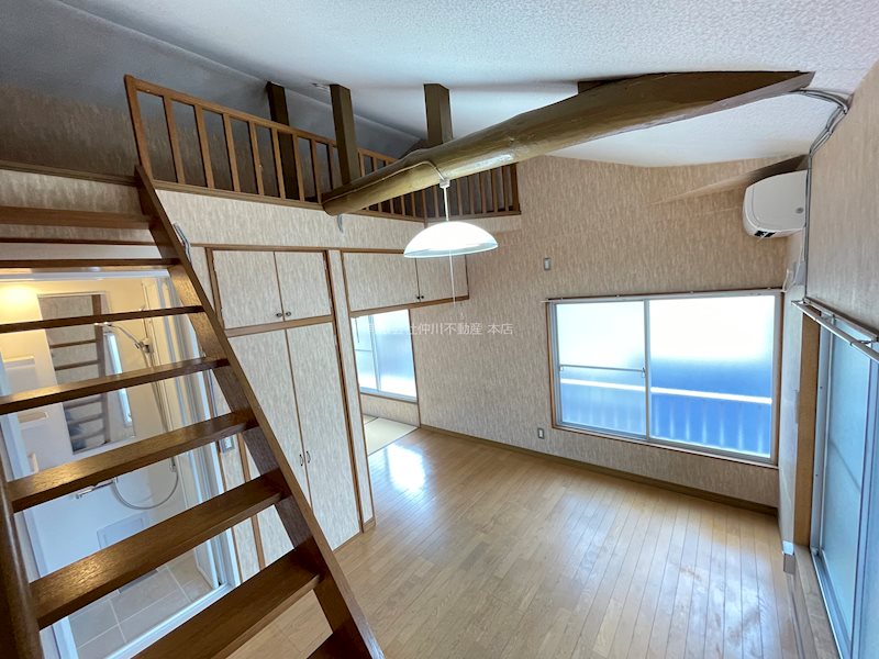 東武伊勢崎線 小菅駅 徒歩7分 2階建 築62年の居間写真