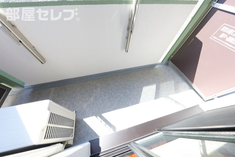 バルコニー　２０２号室写真