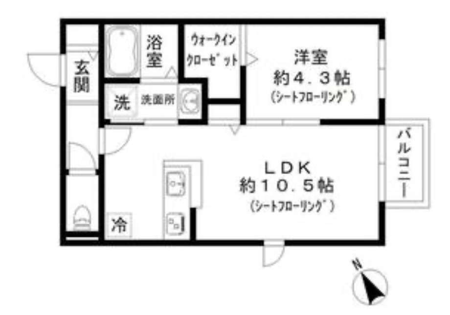 東急大井町線 上野毛駅 徒歩10分 2階建 築3年の間取り写真
