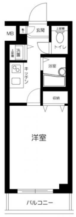 東急新横浜線 新横浜駅 徒歩10分 11階建 築20年の間取り写真