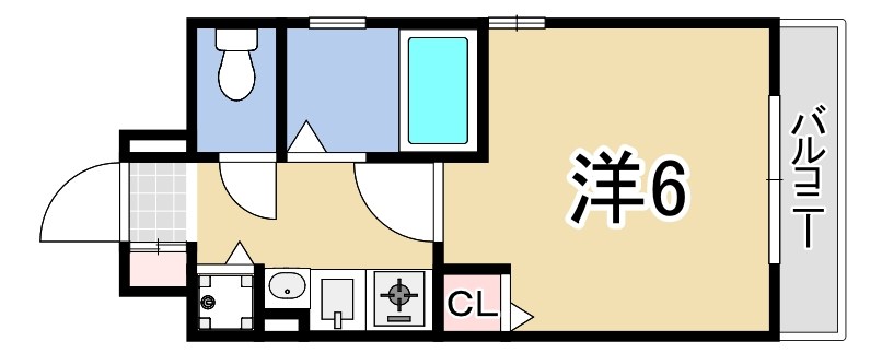 エステムコート神戸・県庁前2の間取り写真
