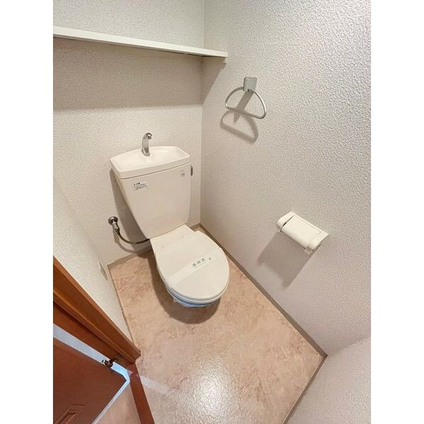 トイレ　清潔感のあるトイレです※別号室のお写真になります。