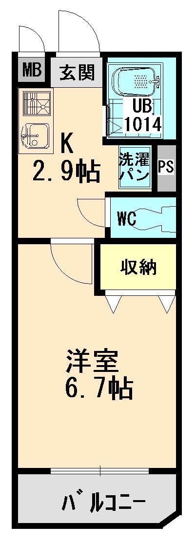 ユーミー池畑マンションの間取り写真