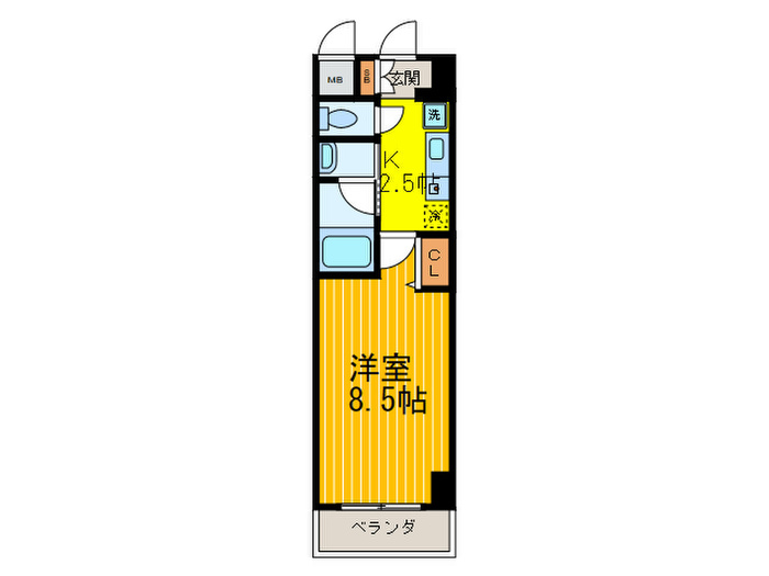 ランドマーク惣友の間取り写真