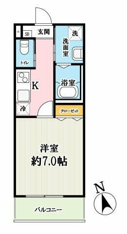 東武伊勢崎線 梅島駅 徒歩5分 3階建 新築の間取り写真