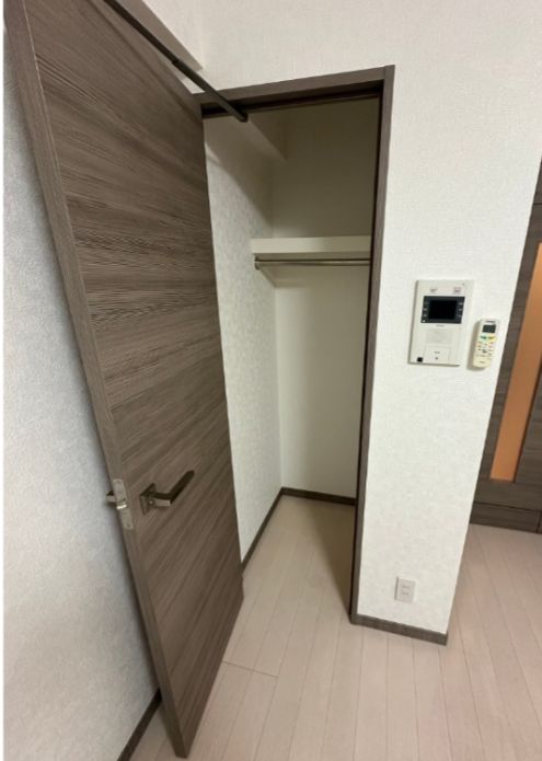 収納　たっぷりとした収納スペースです