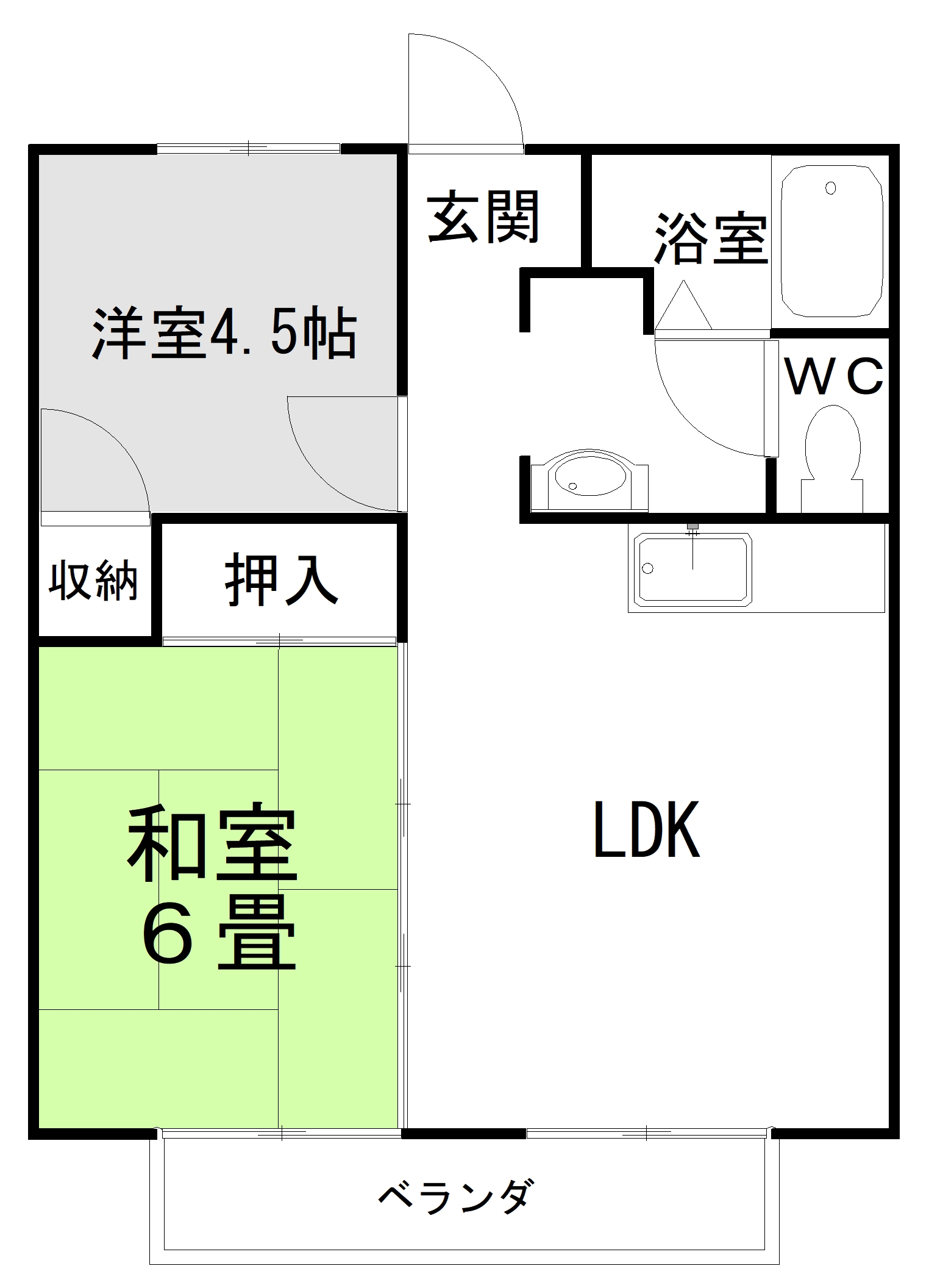 リバーサイドミキの間取り