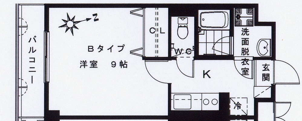 多賀城市中央のマンションの間取り