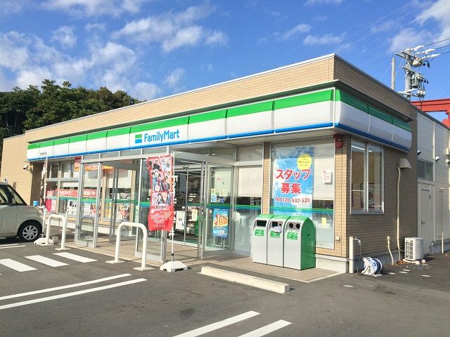 御前崎市池新田のアパートのコンビニ