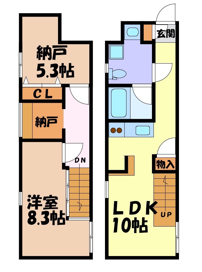 CELENEST名駅西の間取り