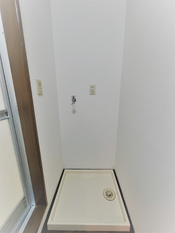【飯塚市有井のアパートの洗面設備】