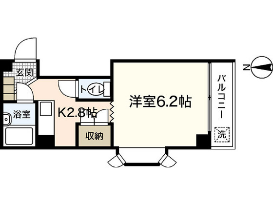 宇品丸八ビルの間取り