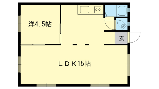 （弊社審査窓口）第二大星アパートの間取り