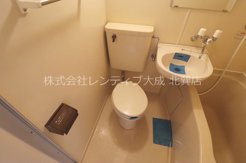 【大阪市生野区林寺のマンションのトイレ】