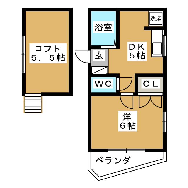 アドバンス鷺宮の間取り