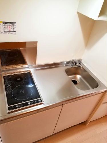 キッチン　ＩＨ（１口）+ラジエントヒーター（１口）