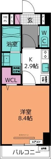 dwell常楽　朝日の間取り