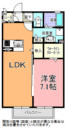 【サン・アクシスの間取り】